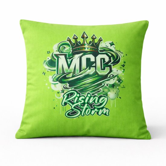 Dekokissen black MCC Design Rising Storm - mit GLITZER